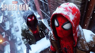 MARVELS SPIDERMAN The Complete Saga SpiderMan 1amp2 Miles Morales City That Never Sleeps UltraHD [upl. by Zetnauq]