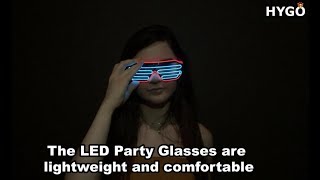 Take Your Next Party Up A Notch With LightUp Glasses [upl. by Stent]