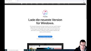 Herunterladen und Installieren von iTunes [upl. by Assiren]