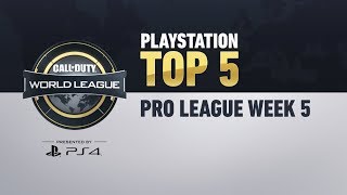 CWL Pro League Week 5  Top 5 [upl. by Gingras]