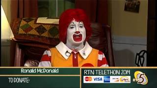 Telethon 2014  Ronald McDonald Interview [upl. by Cosma]