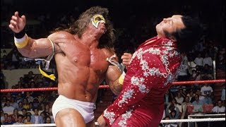 FULL MATCH  Ultimate Warrior vs The Honky Tonk Man  Intercontinental Title Match SummerSlam 1988 [upl. by Barbabas188]