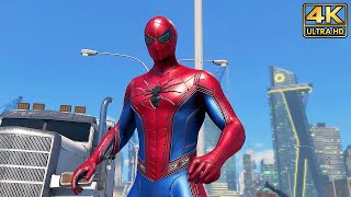 Marvels AVENGERS  SpiderMan Gameplay Overview  4K ✔ [upl. by Lubba]