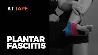 KT Tape Plantar Fasciitis [upl. by Ellehsor110]