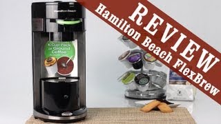 Review Hamilton Beach FlexBrew Single Serve Coffeemaker [upl. by Hermon]