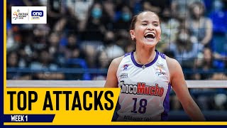 TOP ATTACKS OF THE WEEK  2024 PVL ALLFILIPINO CONFERENCE  FEBRUARY 2027 2024 [upl. by Georgeanne675]