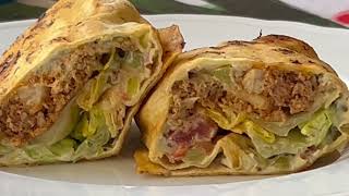 Recette de Chawarma maison facile et rapide  وصفة الشاورما منزلية لذيذة جدا و سهلة التحضير [upl. by Doane]