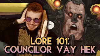 Warframe Lore 101 Councilor Vay Hek [upl. by Conchita286]