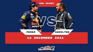 🤯 NOS VOLÓ LA CABEZA Checo Perez vs Hamilton en Abu Dhabi Narrado por Geek Sobre Ruedas TOP [upl. by Nolitta365]