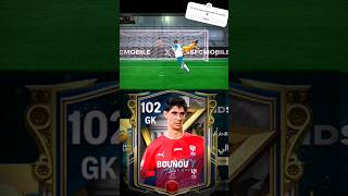 King of penalty saves 💪🤯 BOUNOU 98 FC MOBILE [upl. by Rosaline]