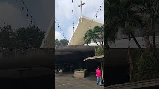 VISITING DON BOSCO CHURCH MAKATI Youtube Donboscochurch Makati shortvideo [upl. by Galateah]