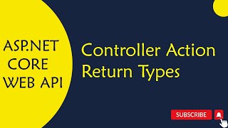 ASPNET Core WEB API  10 Controller Action Return Types in ASPNET Core Web API in Telugu [upl. by Uokes]