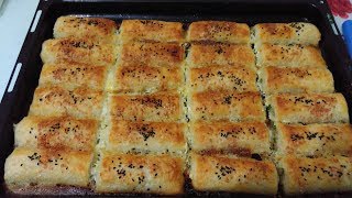 Baklavalık Hazır Yufkadan Çıtır Börek Tarifi [upl. by Crichton]