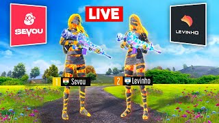 🔴Sevou amp Levinho LIVE 🔴 PUBG MOBILE [upl. by Ikkela]