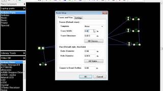 Using Diptrace  PCB layout  Setup correctly [upl. by Ttezzil330]