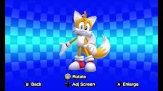 Sonic Generations 3DS  Collection Room [upl. by Amada]