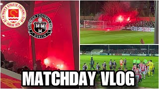 St Patricks Athletic 01 Bohemians  Richmond Park  Matchday Vlog [upl. by Attenrev]