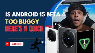 Is Android 15 Beta 4 Too Buggy Here’s A Quick Fix [upl. by Aicire22]