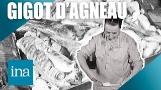 Gigot dagneau brayaude et pommes de terre 🍖🥔  INA Les Recettes Vintage [upl. by Tadashi469]