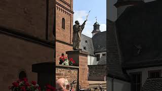 Seligenstadt Germany most prominent landmark and historic building is the EinhardBasilika [upl. by Harold]