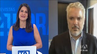 Iván Duque Ecuador debe asumir una tarea decisiva para enfrentar el crimen trasnacional [upl. by Chill551]