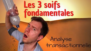 LES 3 SOIFS FONDAMENTALES  ANALYSE TRANSACTIONNELLE [upl. by Hallette318]