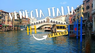 COMO VIAJAR A VENECIA y CUANTO CUESTA  VENECIA 1 4K [upl. by Cirda]