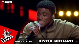 JustinRichard  quotZouk la se sa quot Kassav  Epreuve ultime  The Voice Afrique francophone 2016 [upl. by Yardna]