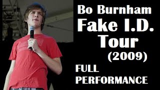 Bo Burnham  Fake ID Tour 2009  Full Show at Aladdin Theater [upl. by Nylarahs321]