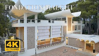 FONDATION MAEGHT  Une institution mythique de l’art moderne  SaintPaul de Vence 4K [upl. by Robinia]