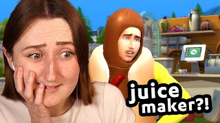 my sim became a millionaire by selling JUICE [upl. by Leahcimnoj]