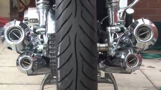 Suzuki 750cc and Kawasaki 500cc two stroke sound [upl. by Clo121]