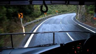 Napier Taupo Road Trucking part1avi [upl. by Ahsienod]