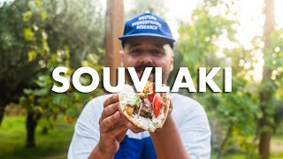 SOUVLAKI IN GREECE [upl. by Frager]