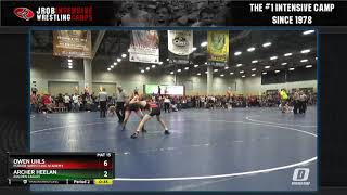 High School 9th  10th Grade 113 Archer Heelan Golden Eagles Vs Owen Uhls Purler Wrestling Acade [upl. by Darrej]