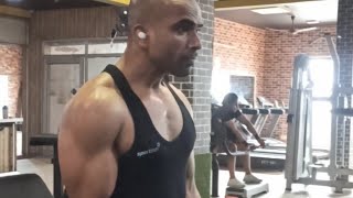 DAY 22bicepsworkoutwithdumbbells [upl. by Harneen]