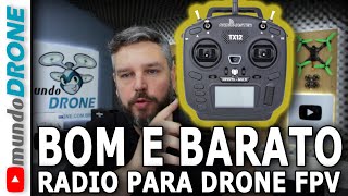 O MELHOR RÁDIO BOM E BARATO para COMEÇAR no FPV [upl. by Noid]