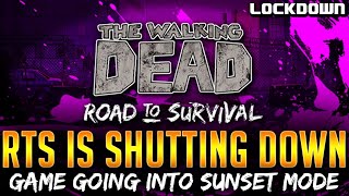 TWD RTS is Shutting Down Servers Turning Off  The Walking Dead Road to Survival [upl. by Uoliram974]