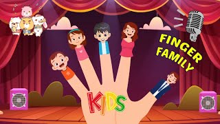 Finger Family SONG Children Music Kids Song and Nursery Rhymes for Babies [upl. by Tterrag]