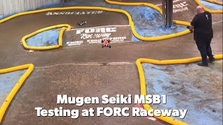 Mugen Seiki MSB1  OnTrack Testing Sealed Clay [upl. by Gaige]