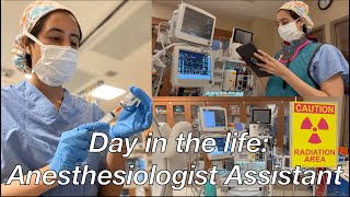 A Day in the Life of an Anesthesiologist Assistant Breaks Preop and Patient Care [upl. by Lucey]