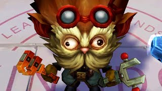 Blast Zone Heimerdinger Detailed Skin Spotlight  League of Legends [upl. by Lyrehc]