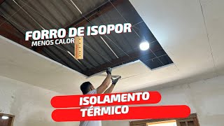 Passo a Passo Como Instalar Forro de Isopor com Perfeição [upl. by Pepito]