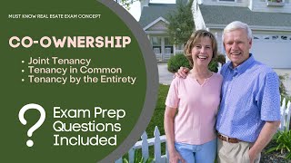 CoOwnership Joint Tenancy Tenancy in Common and Tenancy by the Entirety [upl. by Aivitnahs]