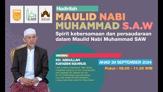 🔴LIVE MAULID NABI MUHAMMAD SAW MASJID ALQADR METLAND MENTENG [upl. by Scharff]