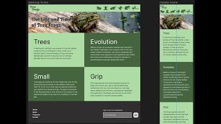 How to Make a desktop site using flexbox into a mobile friendly site [upl. by Rask]