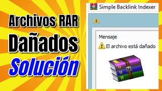 Como REPARAR Archivos RAR Dañados Recuperar y Abrir Ficheros Winrar 2024 [upl. by Nairad806]