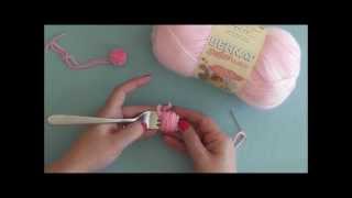 How To Make a Pompom with a Fork [upl. by Peddada]