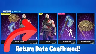 KRATOS BUNDLE RETURNS TO ITEM SHOP LEAKED INFO [upl. by Lennox809]