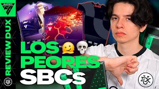 LOS PEORES SBCs DE FC25 con ROXA [upl. by Kcirdet]